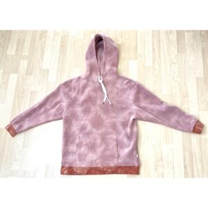 FEAT Hoodie Sweatshirt Clothing BlanketBlend Fleece  sz XL Oatmilk